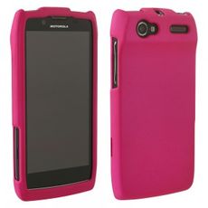 Motorola Electrify 2 Pink Rubberized Case