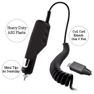Motorola Flipside Premium Cell Phone Car Charger