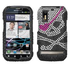 Motorola Photon 4g Skull Rhinestone Case