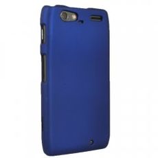 Motorola Razr Maxx Blue Rubberized Case