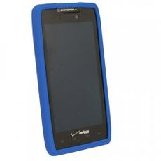 Motorola Razr Maxx Blue Silicone Skin