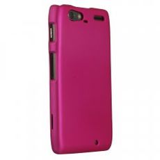 Motorola Razr Maxx Pink Rubberized Case
