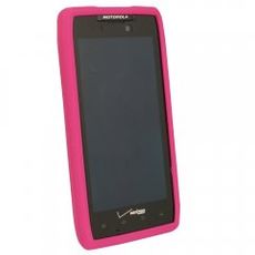 Motorola Razr Maxx Pink Silicone Skin