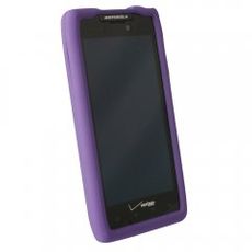 Motorola Razr Maxx Purple Rubberized Case