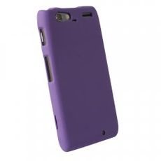 Motorola Razr Maxx Purple Rubberized Case