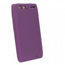 Motorola Razr Maxx Purple Silicone Skin