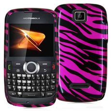 Motorola Theory Pink Zebra Case