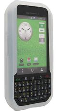 Motorola Titanium Clear Silicone Skin