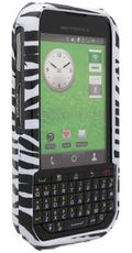 Motorola Titanium Zebra Case