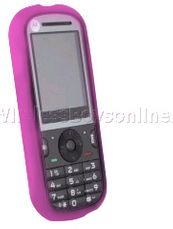 Motorola VE440 Pink Silicone Skin