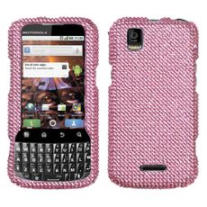 Motorola XPRT Pink Rhinestone Case