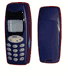 Nokia 3310/ 3390/ 3395 Cell Phone Faceplate/ Navy Blue Full Housing
