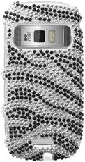 Nokia Astound Zebra Rhinestone Case