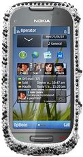 Nokia Astound Zebra Rhinestone Case
