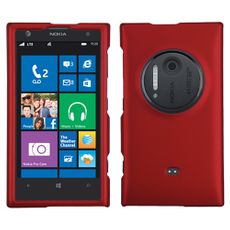 Nokia Lumia 1020 Red  Rubberized Case