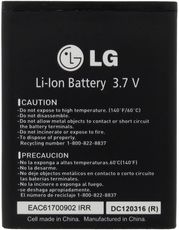 LG Rumor Reflex Standard Lithium Ion Battery