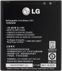 LG Spectrum Standard Lithium Ion Battery