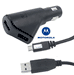Original Motorola Atrix 2 Charger for the Car W/ Detachable Cable