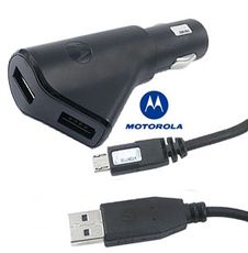 Original Motorola Droid Mini Rapid Car Charger Adapter