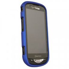 Pantech Breakout Blue Rubberized Case