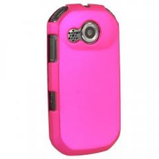 Pantech Crossover Pink Rubberized Case