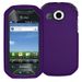 Pantech Crossover Purple Rubberized Case