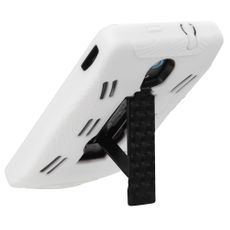 Pantech Discover White and Black Double Protection Case W/ Stand