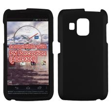 Pantech Perception Black  Rubberized Case
