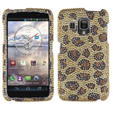 Pantech Perception Camel Print Rhinestone Phone Case
