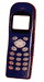 Qualcomm/ Kyocera QCP-2027/ 2035/ 2035a Cell Phone Dark/ Navy Blue Faceplate