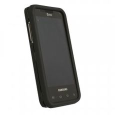 Samsung Captivate Glide Black Rubberized Case