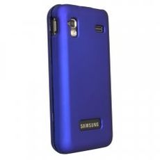 Samsung Captivate Glide Blue Rubberized Case