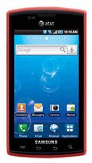 Samsung Captivate Red Slim Design Case