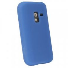 Samsung Conquer 4g Blue Silicone Skin