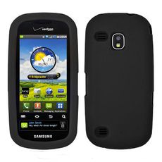 Samsung Continuum Galaxy S Black Silicone Skin