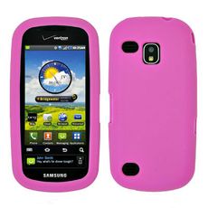 Samsung Continuum Galaxy S Pink Silicone Skin