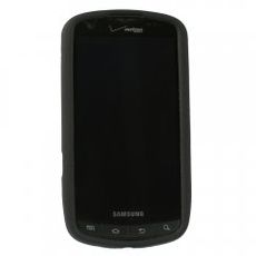 Samsung Droid Charge Black Silicone Skin