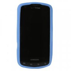 Samsung Droid Charge Blue Silicone Skin