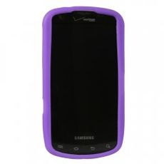Samsung Droid Charge Purple Silicone Skin