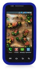 Samsung Fascinate Galaxy S Blue Silicone Skin