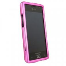 Samsung Focus Flash Pink Rubberized Case