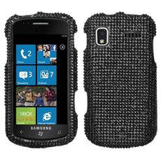 Samsung Focus Rhinestone Black Case