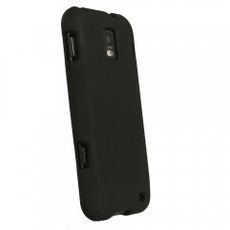 Samsung Focus S Black Rubberized Case