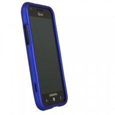 Samsung Focus S Blue Rubberized Case