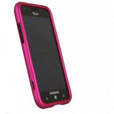 Samsung Focus S Pink Rubberized Case