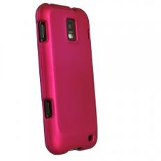 Samsung Focus S Pink Rubberized Case