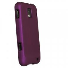 Samsung Focus S Purple Rubberized Case