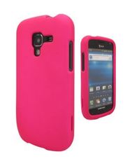 Samsung Galaxy Exhilarate Pink Rubberized Case
