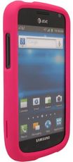 Samsung Galaxy Exhilarate Pink Silicone Skin