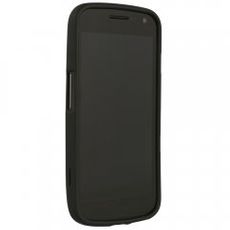 Samsung Galaxy Nexus Black Rubberized Case